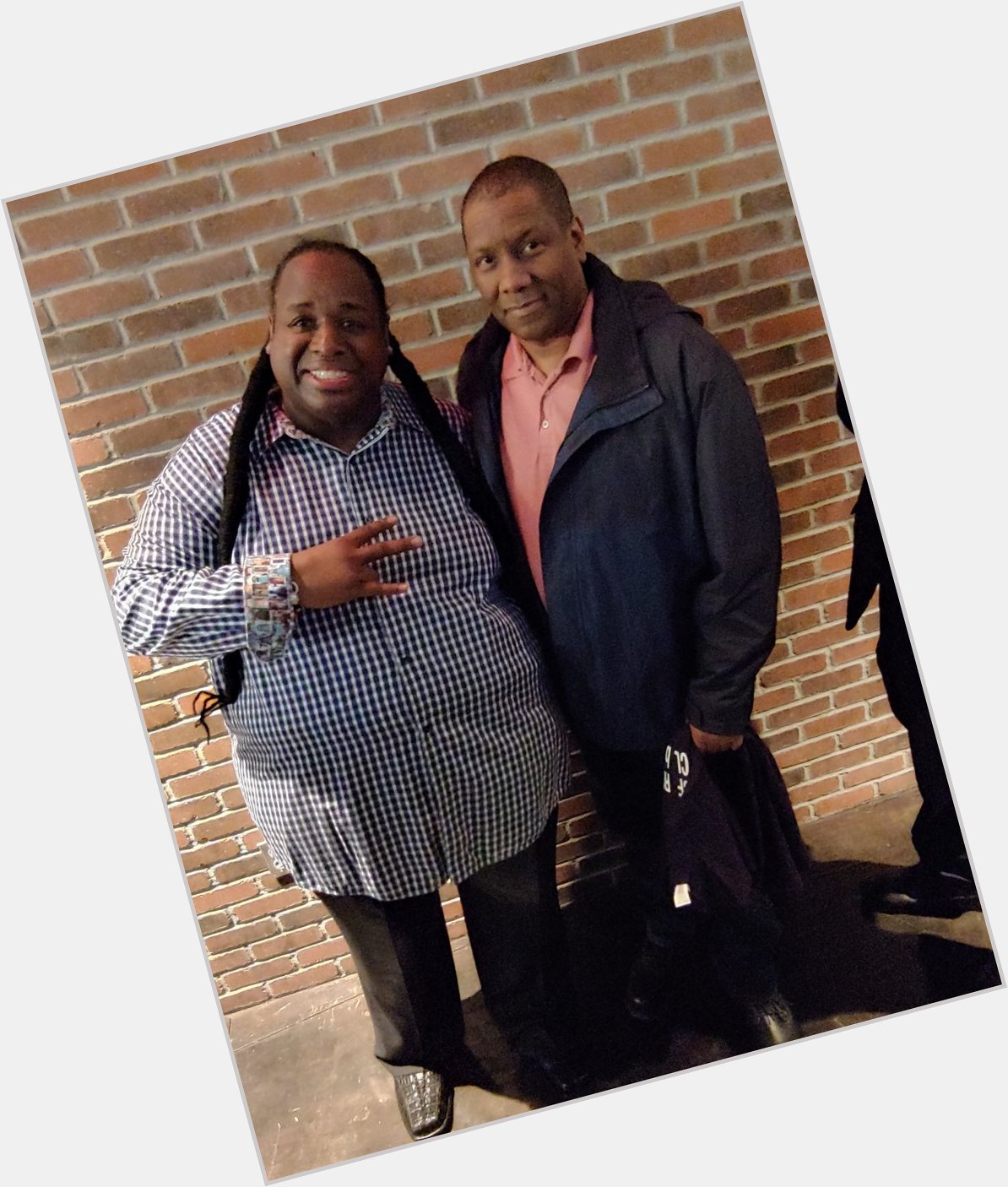 Went to the Hard Rock in Tulsa for my birthday and met the legendary Bruce Bruce, playas!  Happy 50th to me 
