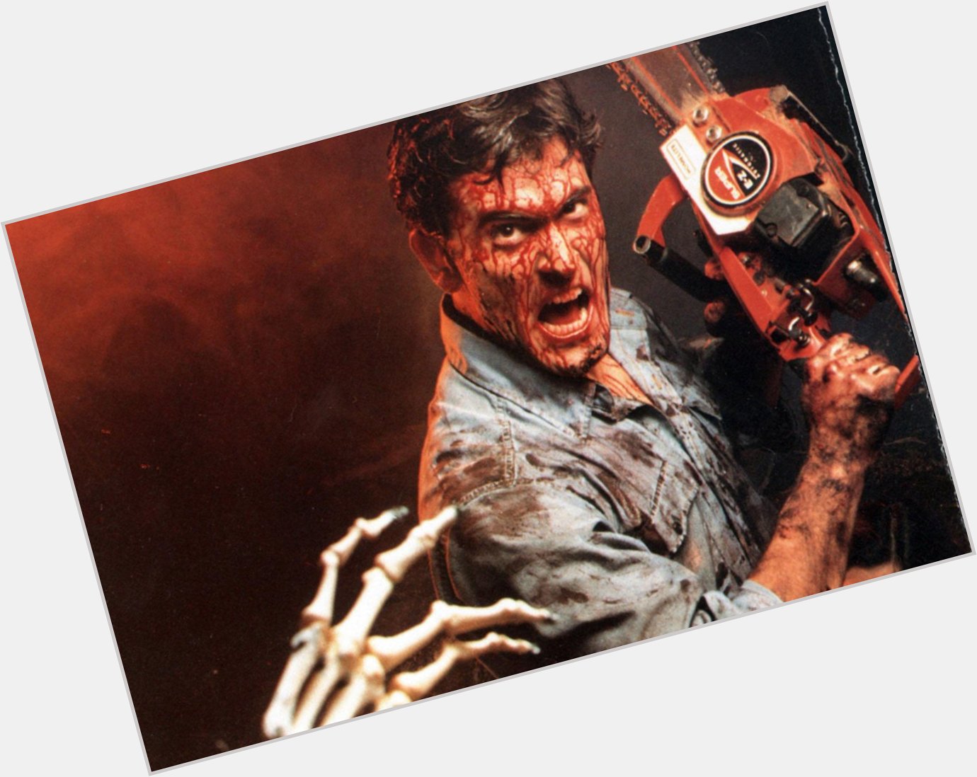 Happy 57th birthday to Bruce Campbell! Hail to the king baby!  