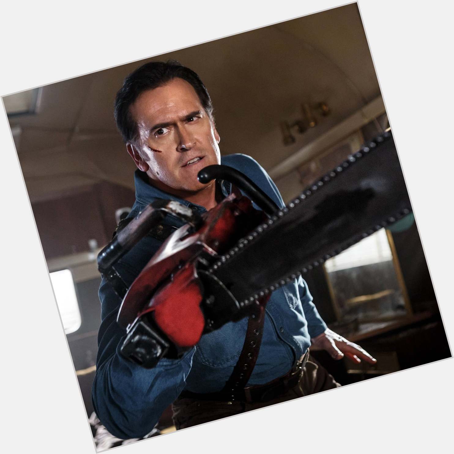 Happy birthday to \"Evil Dead\" and \"Army Of Darkness\" star, Bruce Campbell, born on this date, June 22, 1958. 