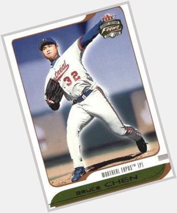 Happy 42nd Birthday to former Montreal Expos pitcher Bruce Chen! 