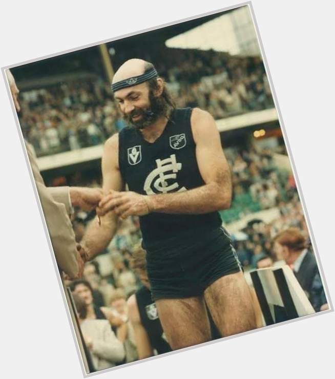 Happy belated birthday to this Carlton legend the flying doormat Bruce Doull 