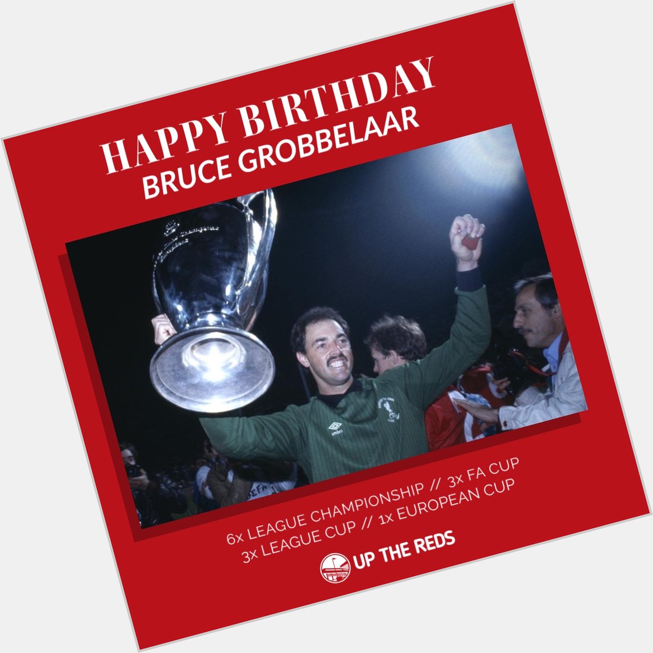 Happy birthday, Bruce Grobbelaar!   