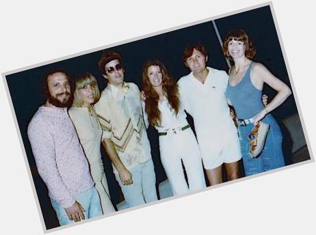 Happy Birthday 2 Beach Man, Bruce Johnston. Here we are with him, his wife Harriet & the Captain and Tennille in 1975 