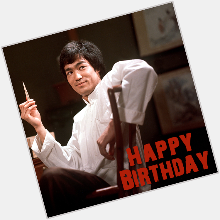 Some are born great, some achieve greatness, and then there is Bruce Lee. Here s wishing him a very happy birthday! 