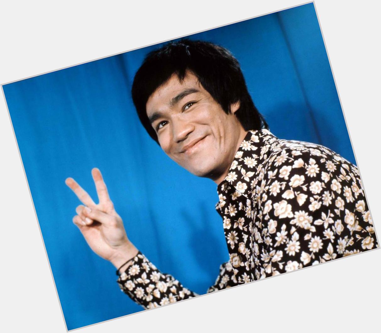 Happy birthday to Bruce Lee who would have been 74 today  