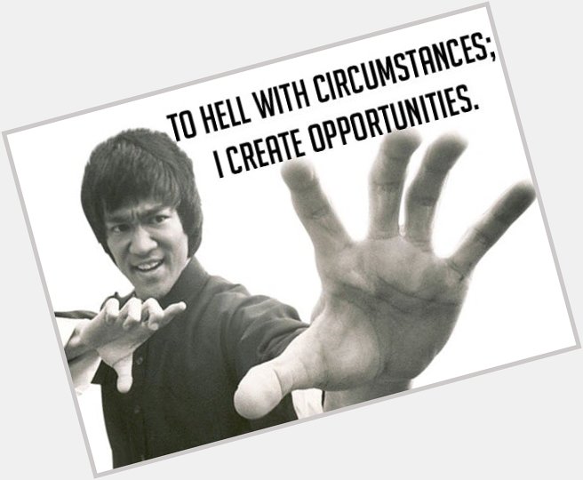 Happy 75th bday Bruce Lee! Thank you for getting me through some of the hardest times of my life. 