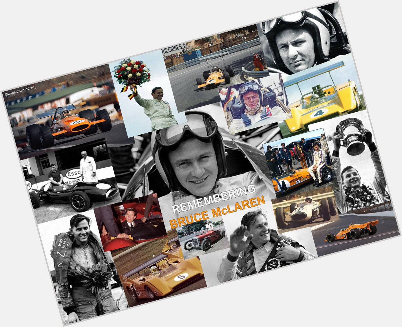Happy Birthday to Bruce McLaren who would have been 78 today! 