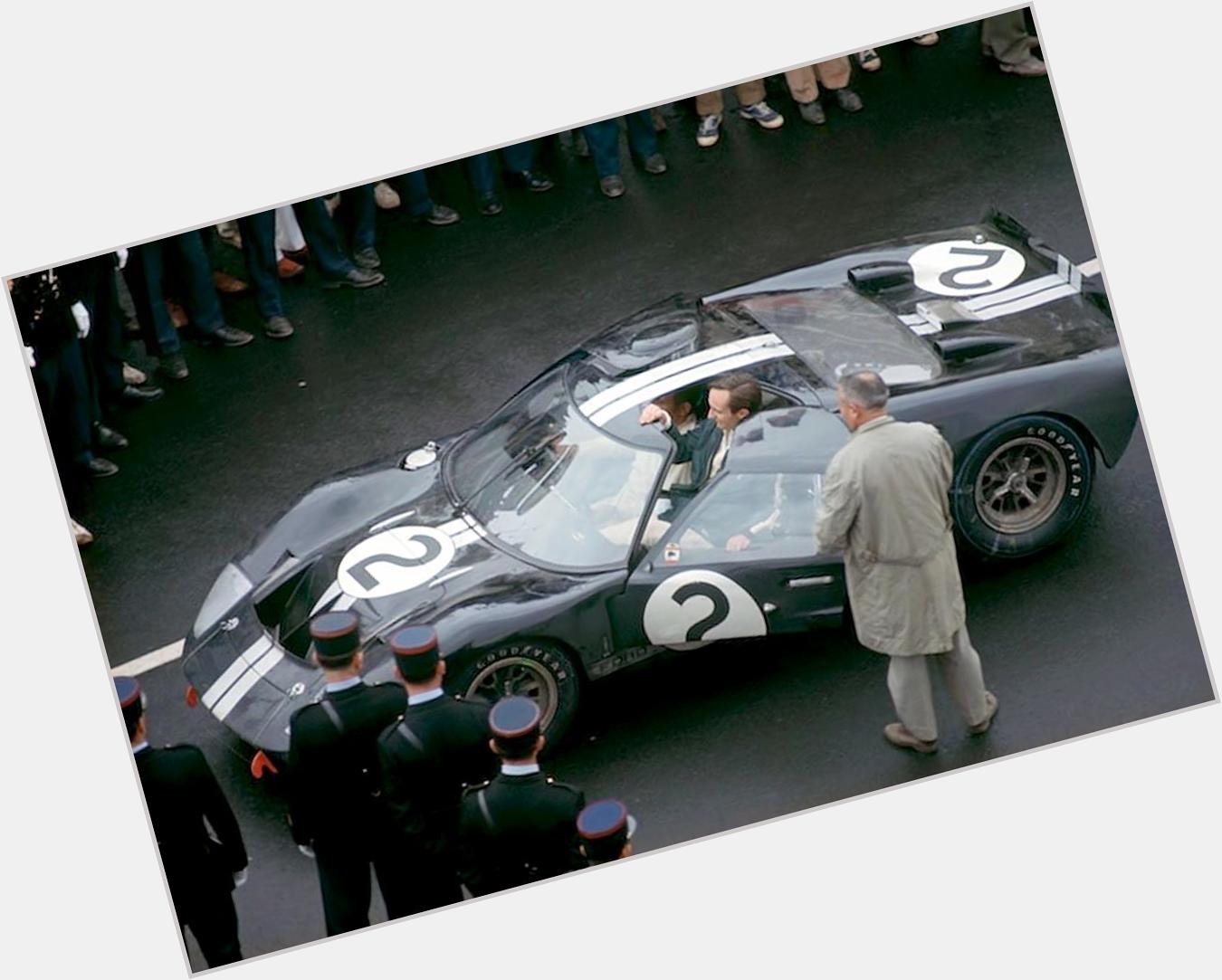Happy Birthday, Bruce.

1966 Le Mans Winners: Chris Amon, Bruce McLaren , Ford GT40. 
