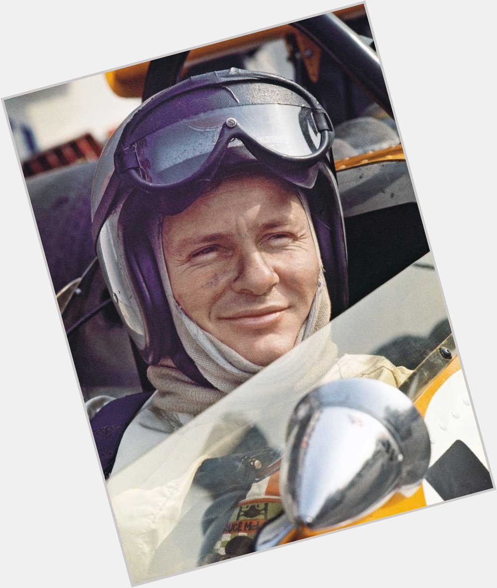 Bruce McLaren would be 85 years old today. 

Happy Birthday Bruce     