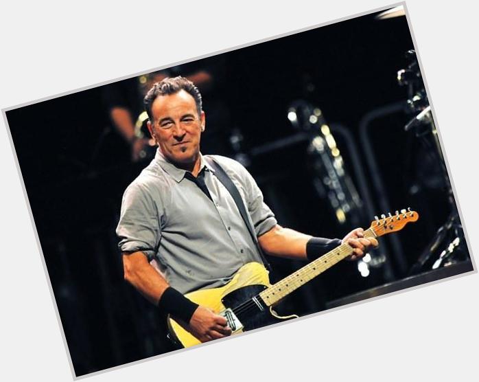 The Boss gets his bus pass today!! Happy 65th birthday Bruce Springsteen! 