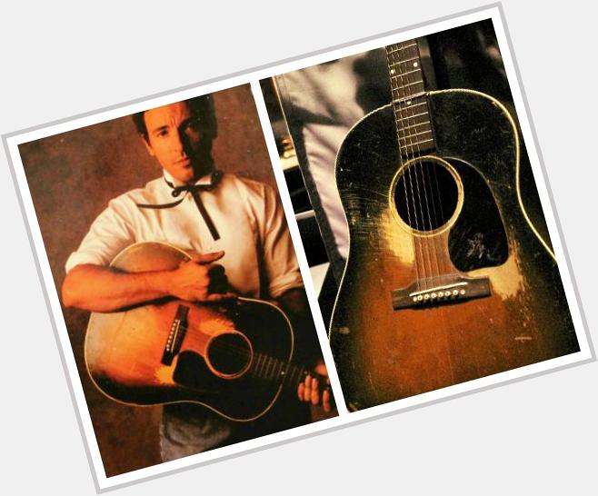 Happy 65th bday 2 Story behind guitar that was long @ his side: 