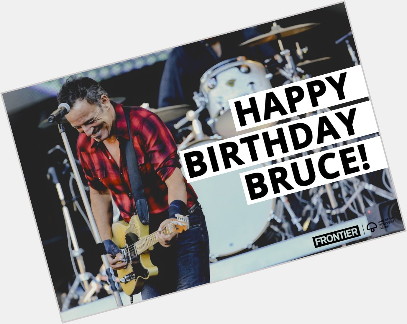 A big happy birthday to the one and only Bruce  Photo: Lisa Businovski 