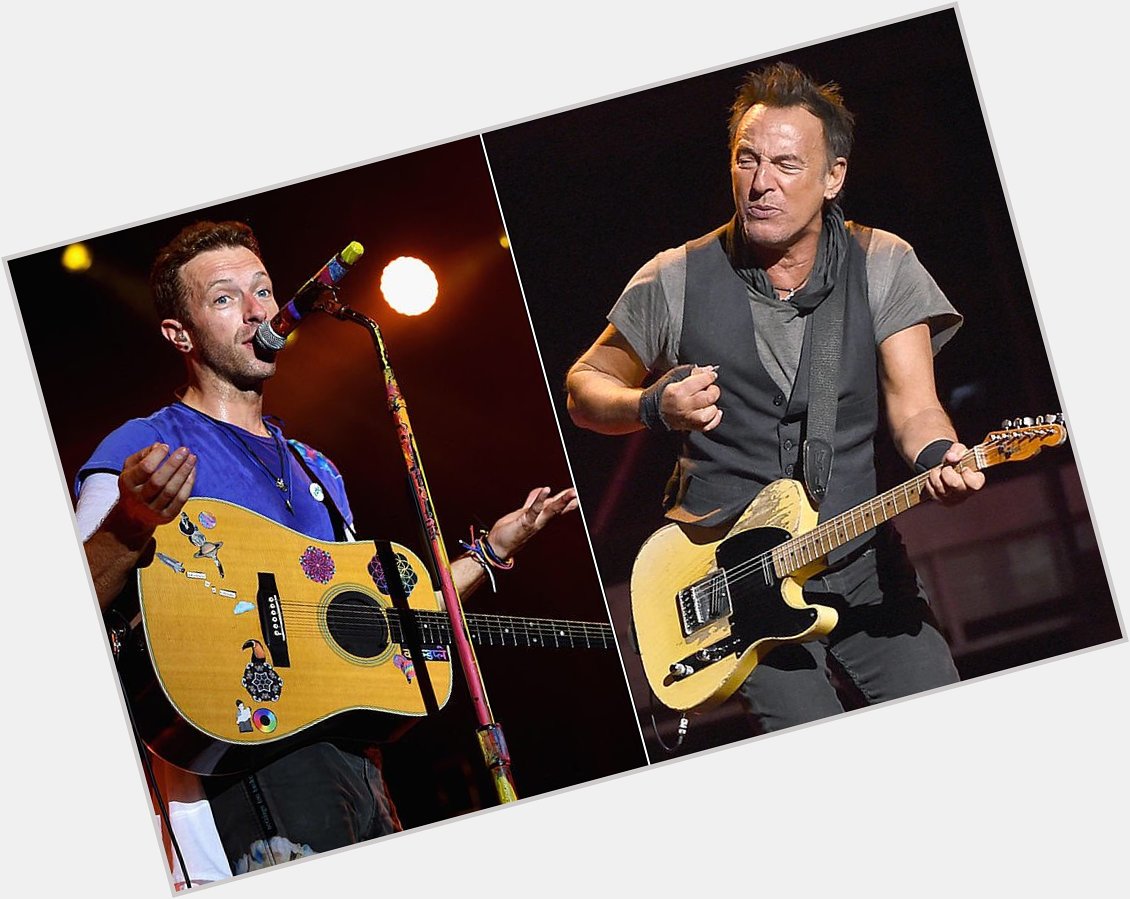  Bruce Springsteen is the greatest artist in history. Chris Martin

Happy 70th birthday to The Boss. 
