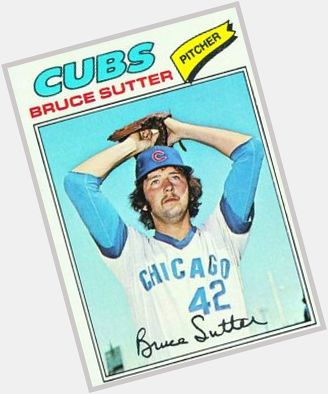 Happy Birthday to Hall of Famer, Bruce Sutter. 