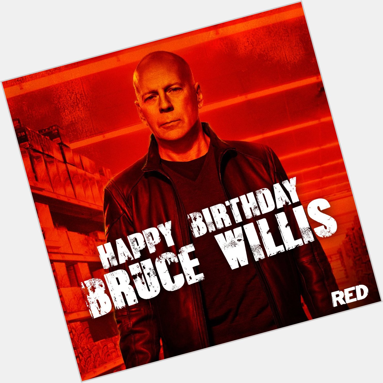 Happy Birthday to action icon Bruce Willis! 
