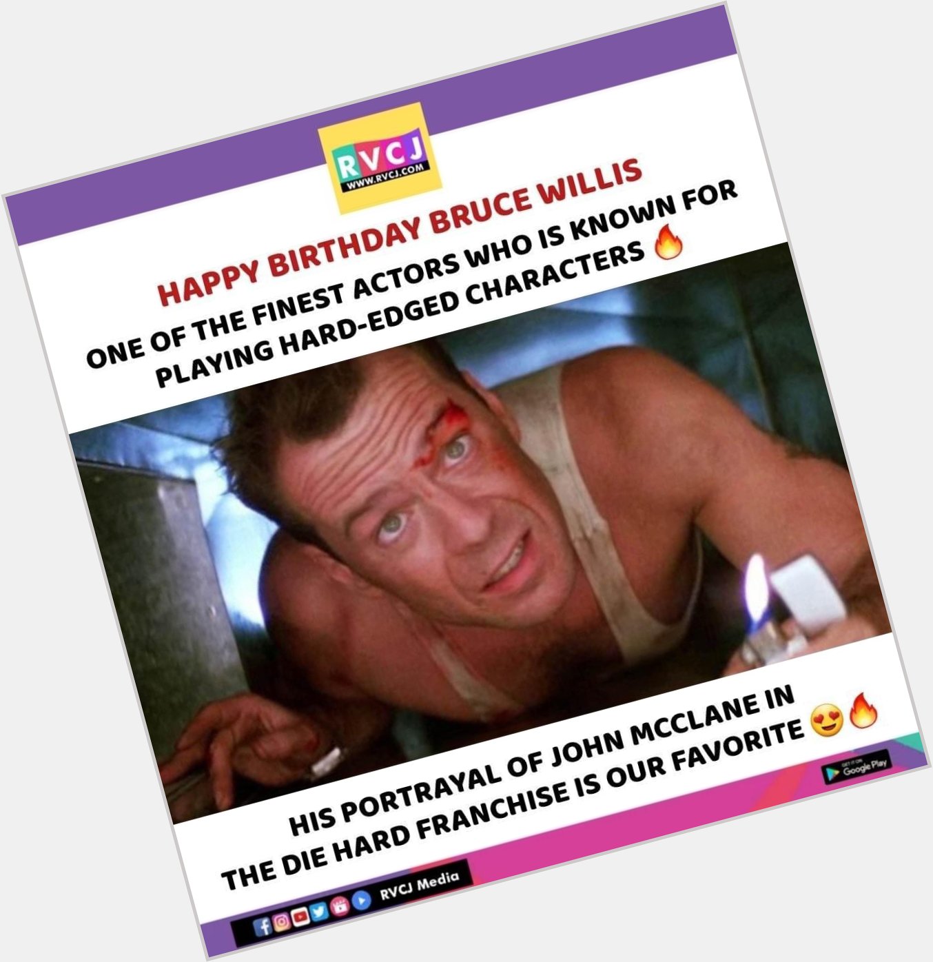 Happy Birthday Bruce Willis!    