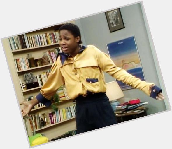 Happy birthday - his brothers Carlton Banks and Bruno Mars bought him a new shirt 