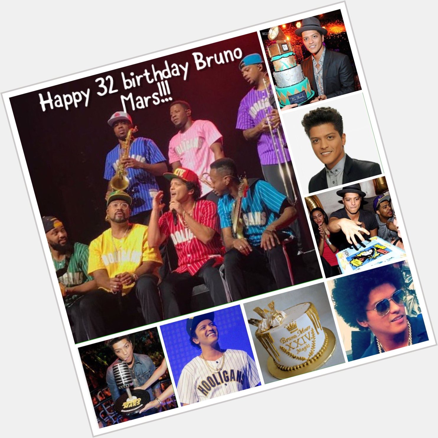 Happy 32 Birthday Bruno Mars!!!     