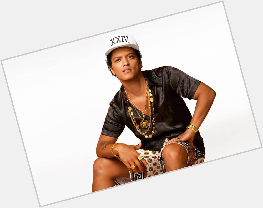 Happy birthday  BRUNO  MARS 