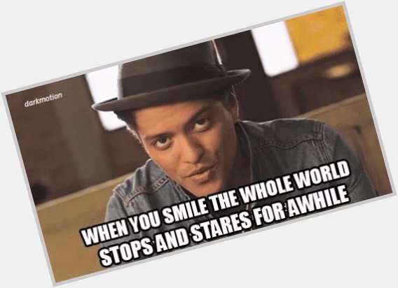 Coz your amazing Just the way you are Happy Birthday Bruno Mars    