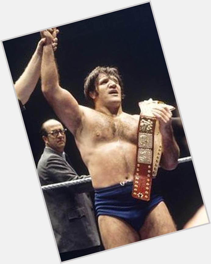 Happy 79th birthday Bruno Sammartino. The first person to sell out MSG monthly. A wrestling mans wrestler 