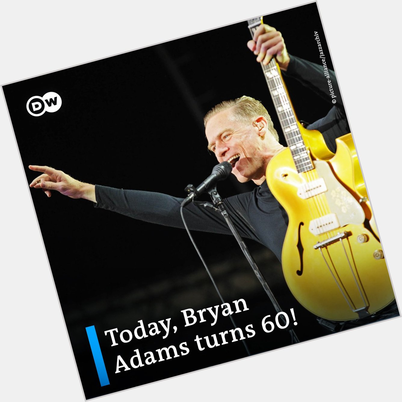 Happy birthday! Canadian singer Bryan Adams is celebrating his 60th birthday today. 