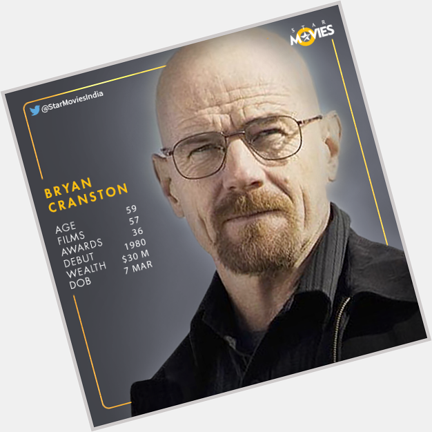 Wishing Bryan Cranston a very Happy Birthday.
Make sure your wish is great because we hear he is breaking bad ones! 