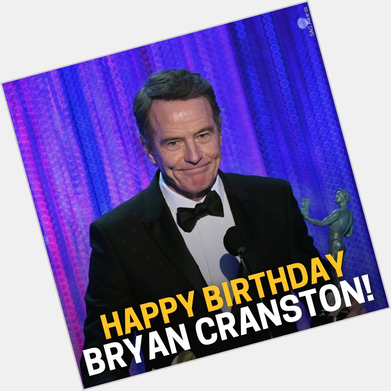 Happy 67th Birthday to Bryan Cranston, best known for playing \"Walter White\" in \"Breaking Bad.\"   ! 