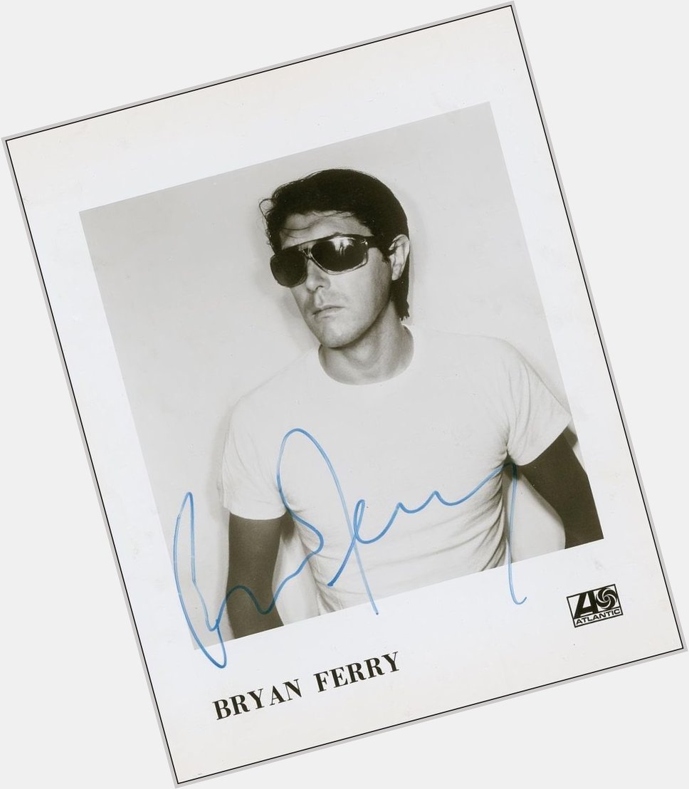 A happy 73rd birthday to Bryan Ferry! 