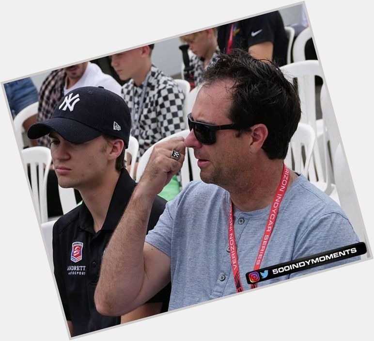 Happy birthday to Bryan Herta, who brings the bling to all of the important events.  