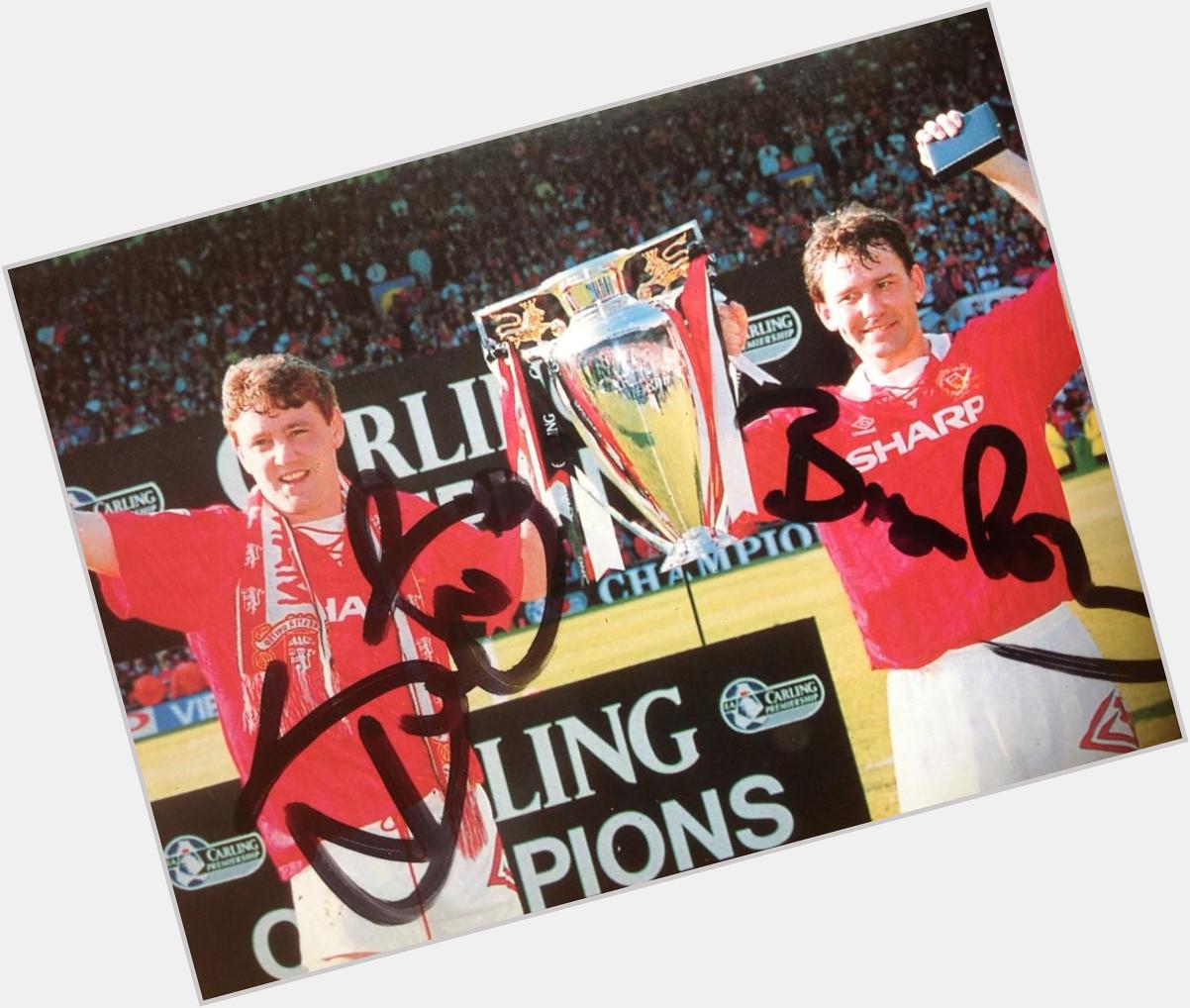  Happy Birthday BRYAN ROBSON,11-1-57 played 461games for UNITED between 1981/94(Captain Marvel)LEGEND 
