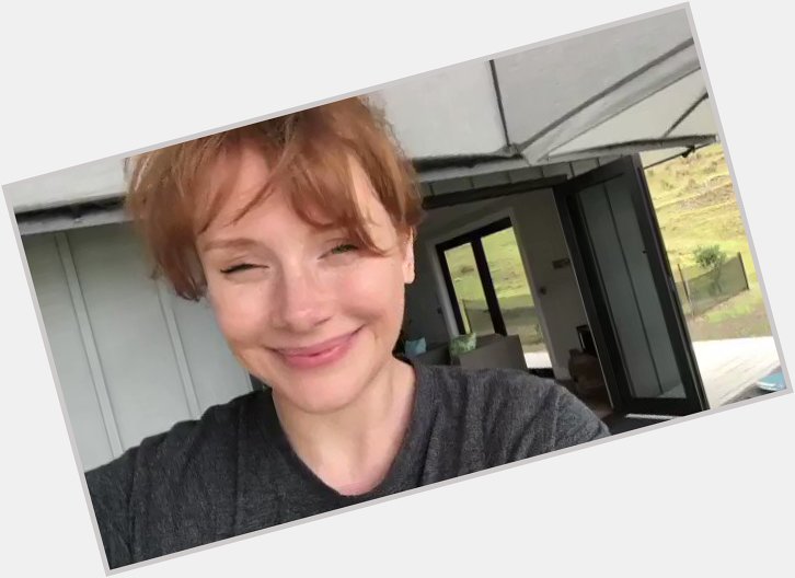 She is the cutest birthday girl ever!! happy birthday bryce dallas howard, stay cute and happy wherever you go 