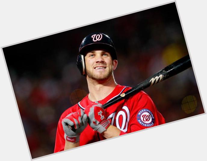 Happy 22nd birthday to one of the games rising stars, Bryce Harper. also gets married in 2 1/2 months. 