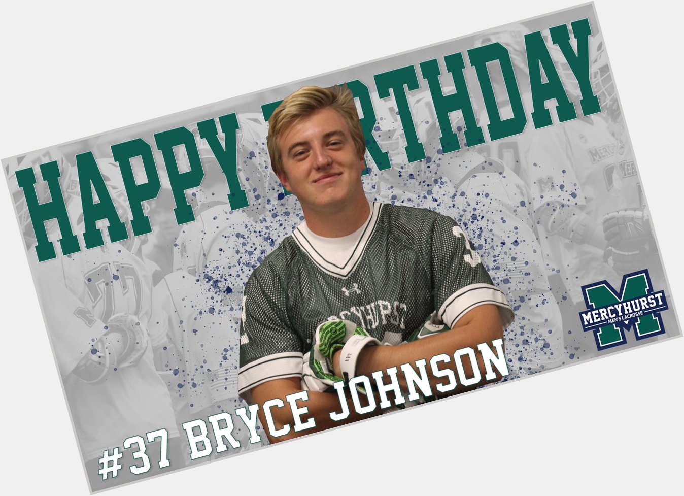 Happy Birthday to Sophomore Attackman Bryce Johnson! 