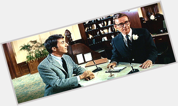 Happy Birthday to Buck Henry, here with Dustin Hoffman in THE GRADUATE! 