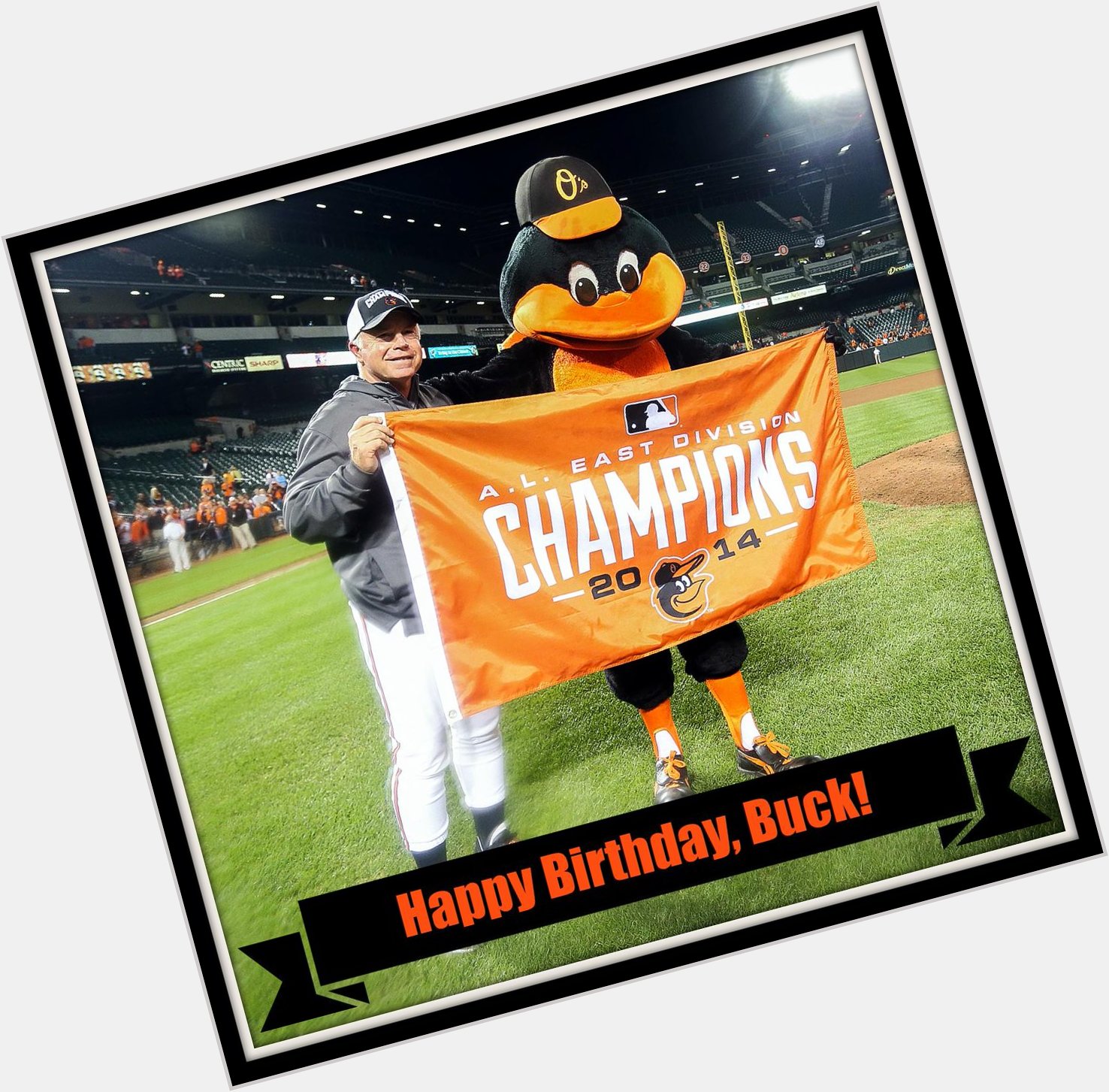 Happy Birthday to Buck Showalter! Remessage to wish him a great day. 