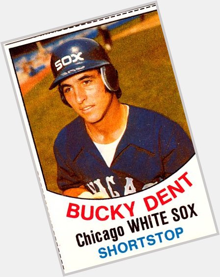 Happy 64th birthday to Bucky Dent, best remembered for leading AL shortstops in assists in 1975. 