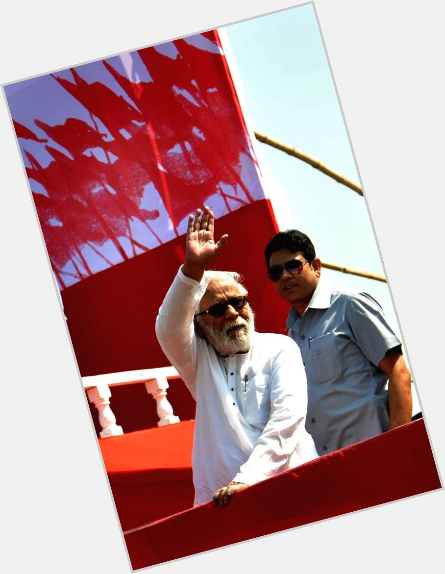 Happy Birthday Comrade Buddhadeb Bhattacharjee.  80th birthday. 