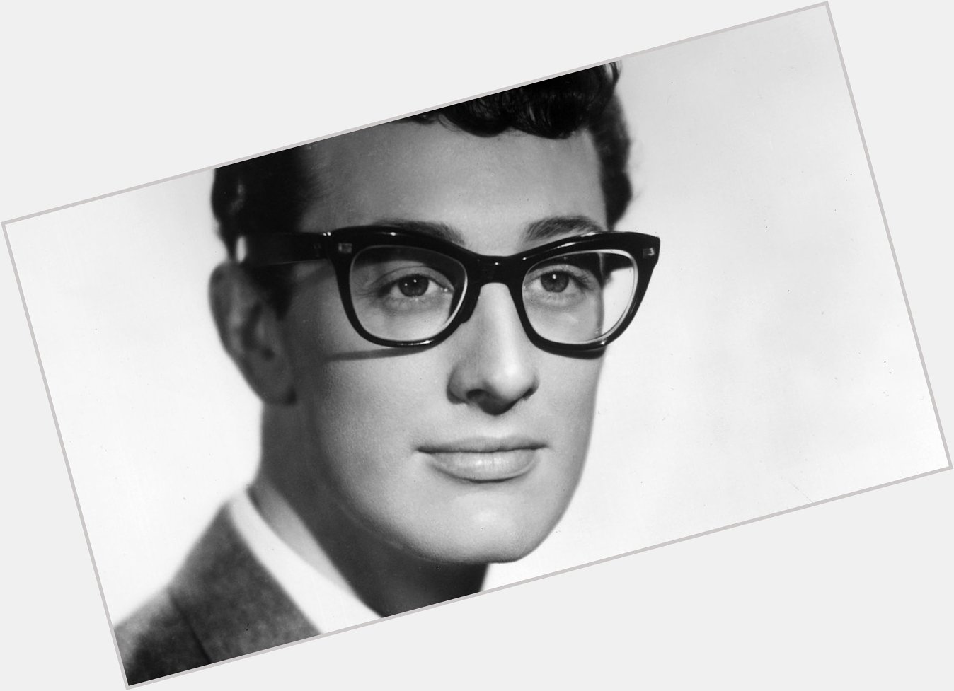 Happy birthday to a famous fellow glasses wearer, Buddy Holly! 
