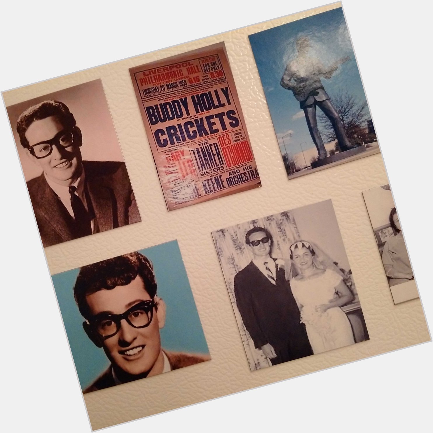 Happy 81st birthday Buddy Holly. Tonight I will raise a glass to your genius and then \rock around with Ollie Vee\ 