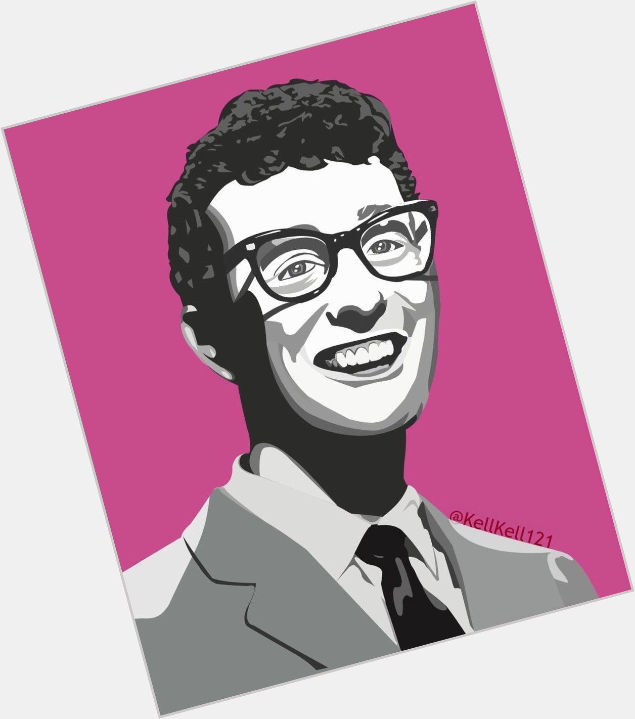 Happy Birthday Buddy Holly! Thanks for giving us the best years of music. Rave on!   