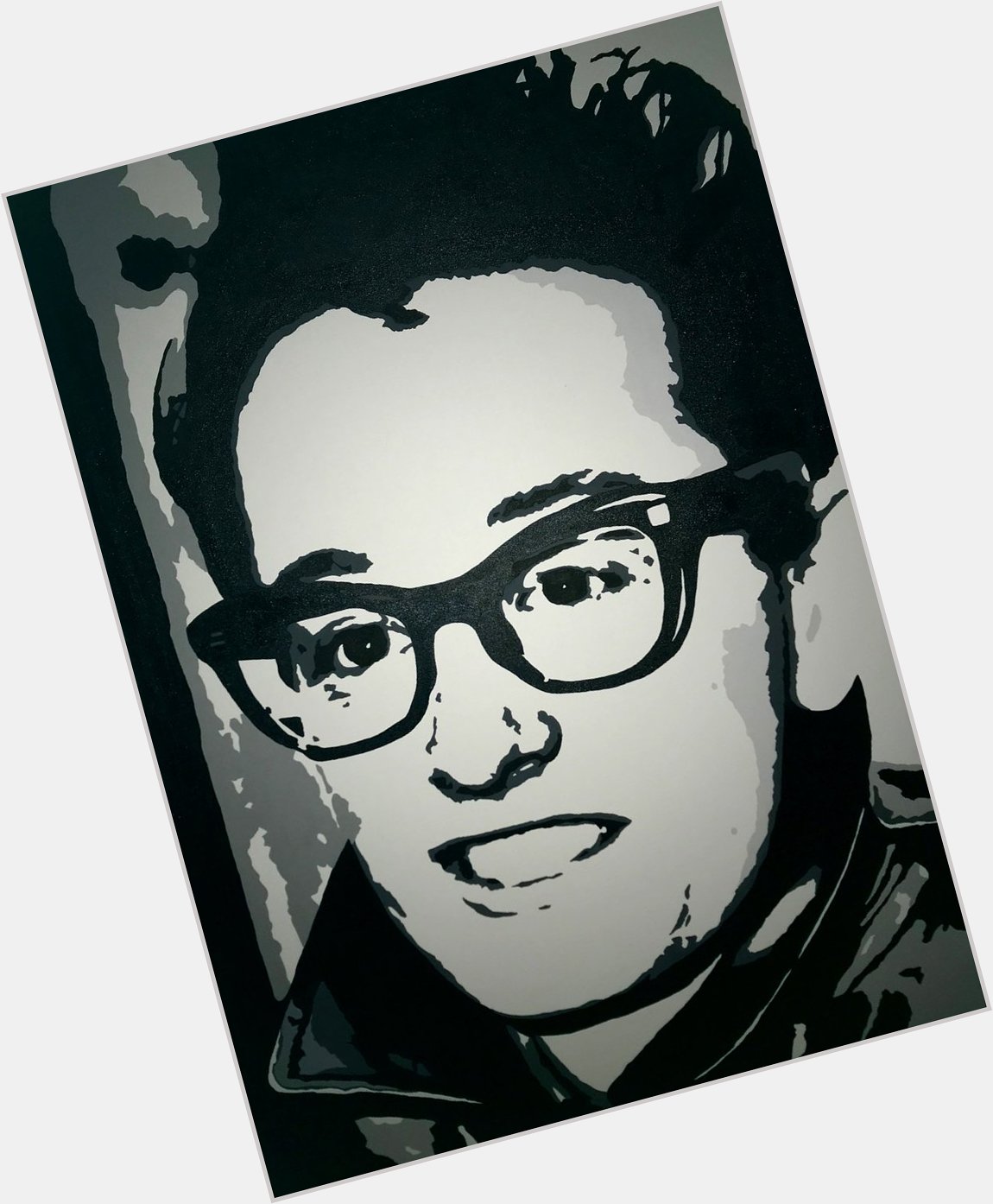 Happy Birthday Buddy Holly - did this piece a couple of years ago now - seems like a good day to post it! 