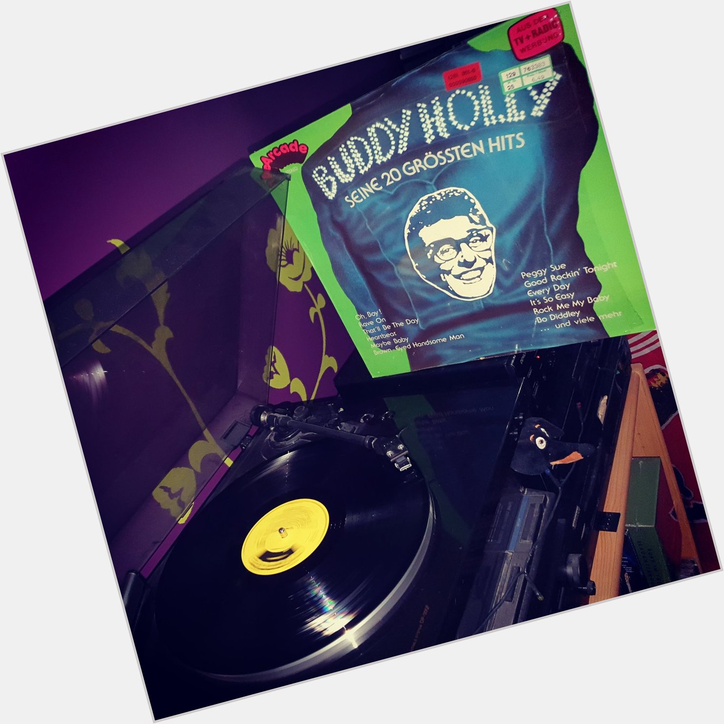 Happy Birthday Buddy Holly (7.9.1936-3.2.1959)! RIP! Seine 20 grössten Hits (Arcade/1977)  