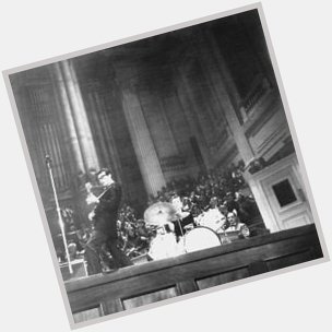 Happy Birthday to a true music legend Buddy Holly. Seen here at Birmingham Town Hall 10th March 1958 
