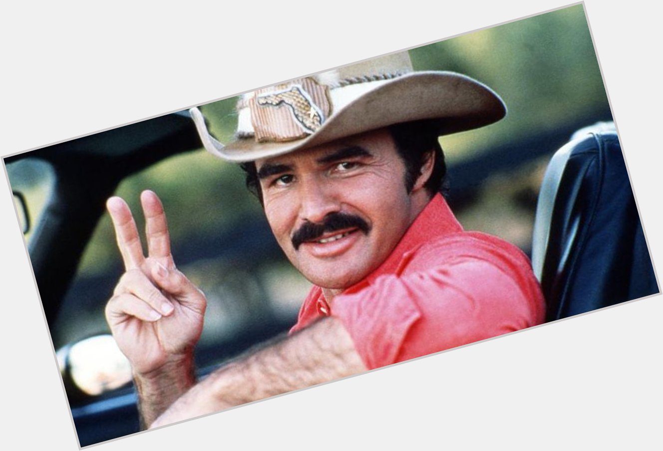 The Man. The Myth. The Legend. Happy Birthday to the late great Burt Reynolds! 