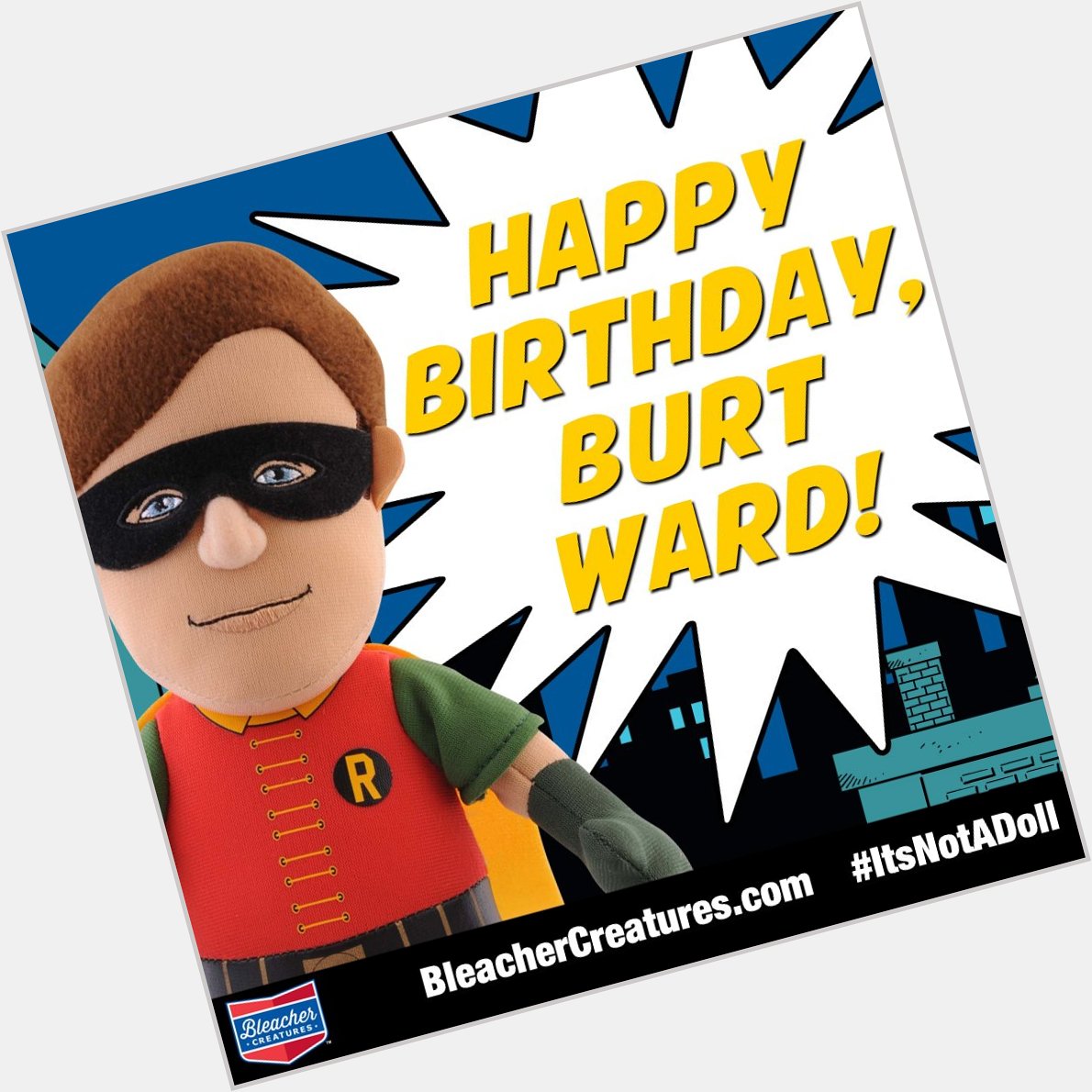 Holy Birthdays Batman. Happy Birthday to Legend Burt Ward. 