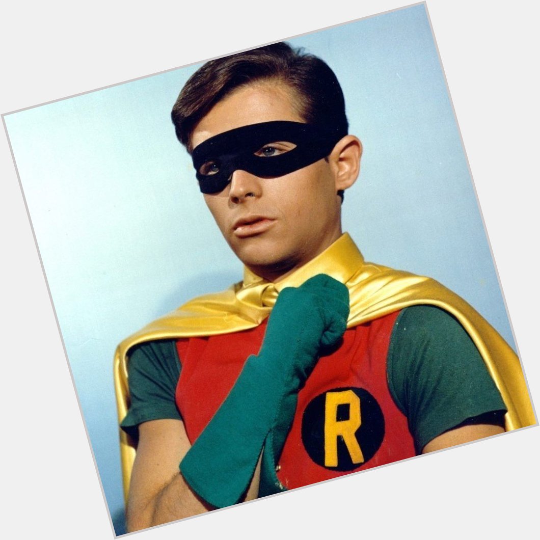 Wishing a happy birthday to Burt Ward, iconic co-star of the \60s Batman tv show. 