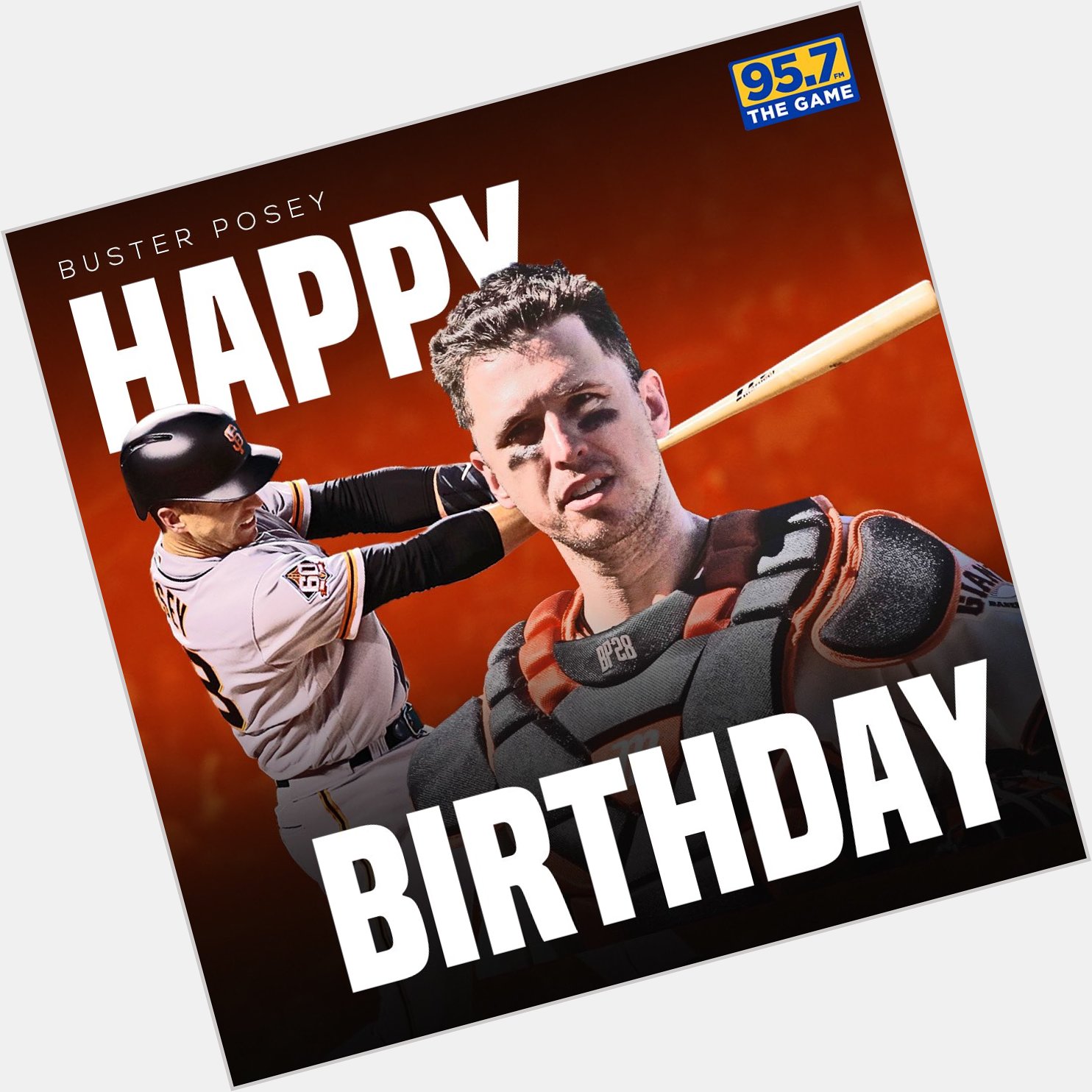 Happy Birthday to Buster Posey 