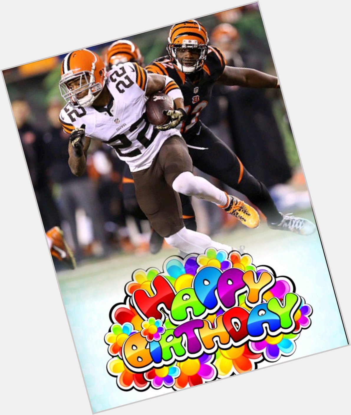 Happy Birthday to Buster Skrine! This year he will be playing in arguably the best NFL secondary! 