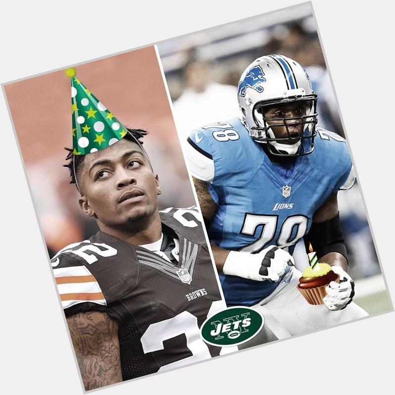 Happy birthday to Buster Skrine and Corey Hilliard!  